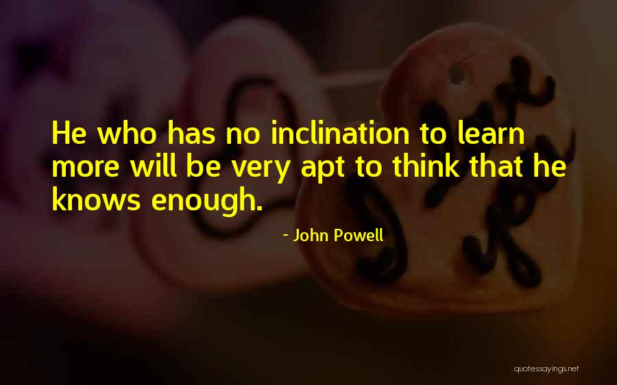 Hagyja Quotes By John Powell Hagyja Quotes By John Powell