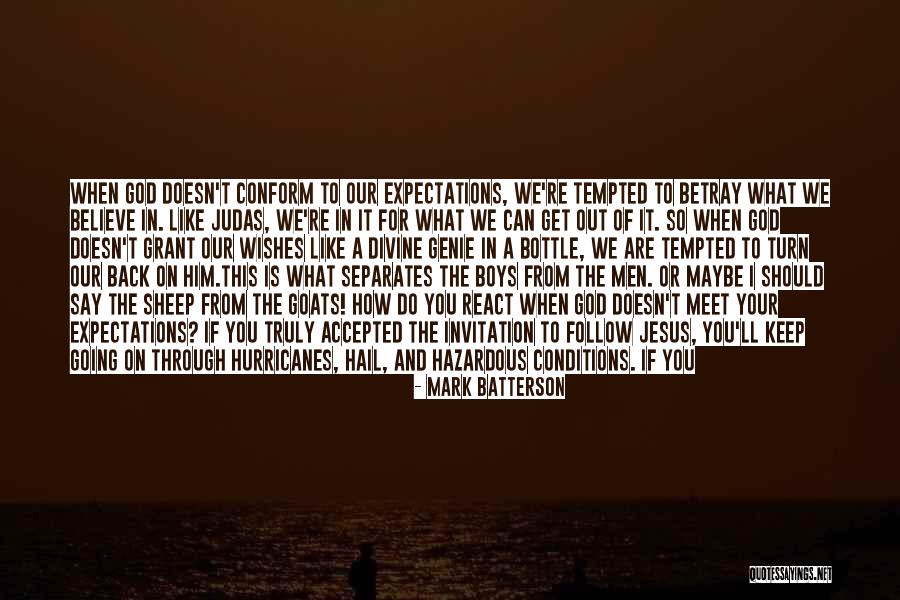 Hail Weather Quotes By Mark Batterson