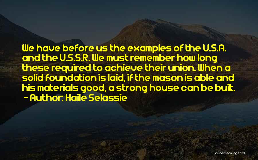 Haile Selassie Quotes 1011483