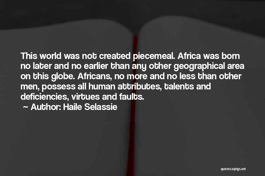 Haile Selassie Quotes 2150226