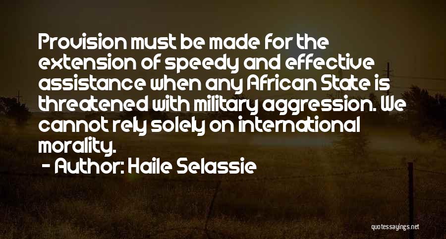 Haile Selassie Quotes 280008