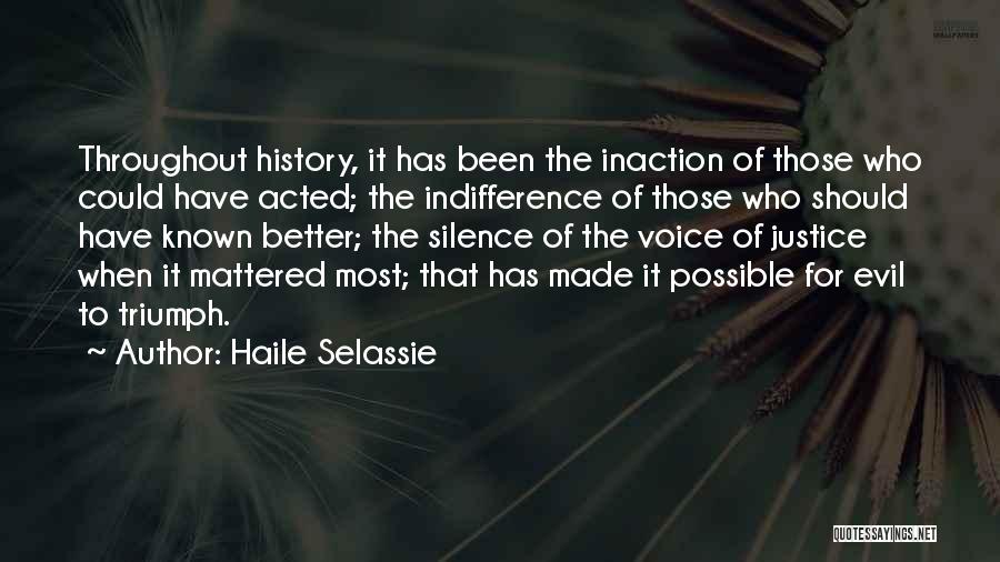 Haile Selassie Quotes 349686