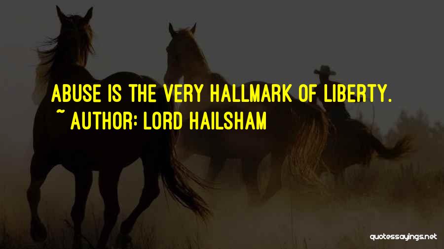 Hailsham Quotes By Lord Hailsham