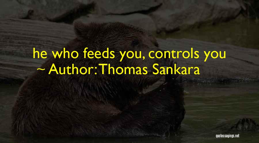 Haimura Moroha Quotes By Thomas Sankara
