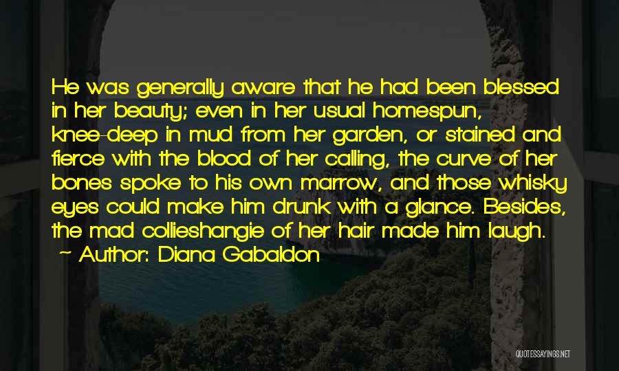 Hair And Love Quotes By Diana Gabaldon