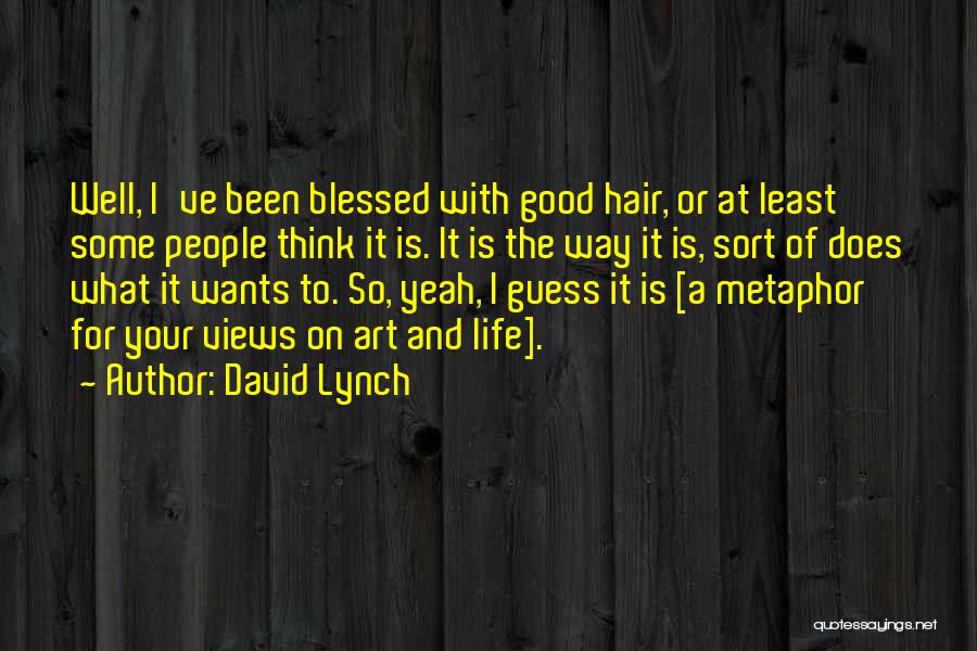 Hair Art Quotes By David Lynch