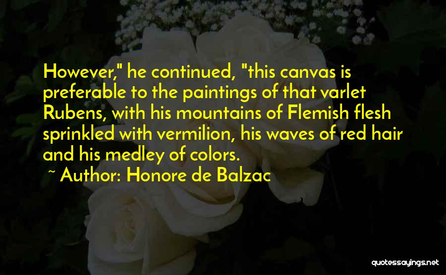 Hair Art Quotes By Honore De Balzac