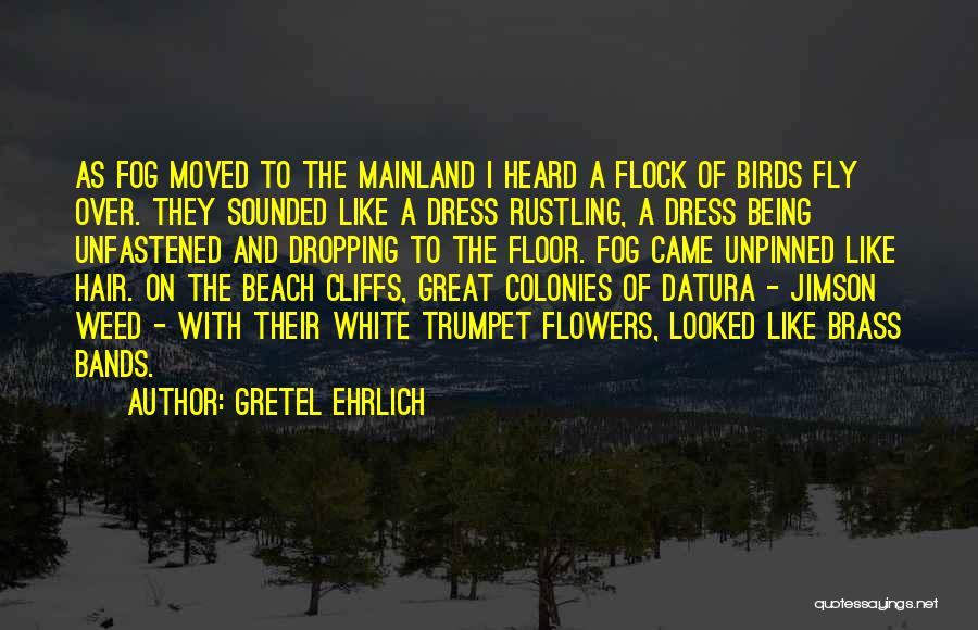 Hair Bands Quotes By Gretel Ehrlich