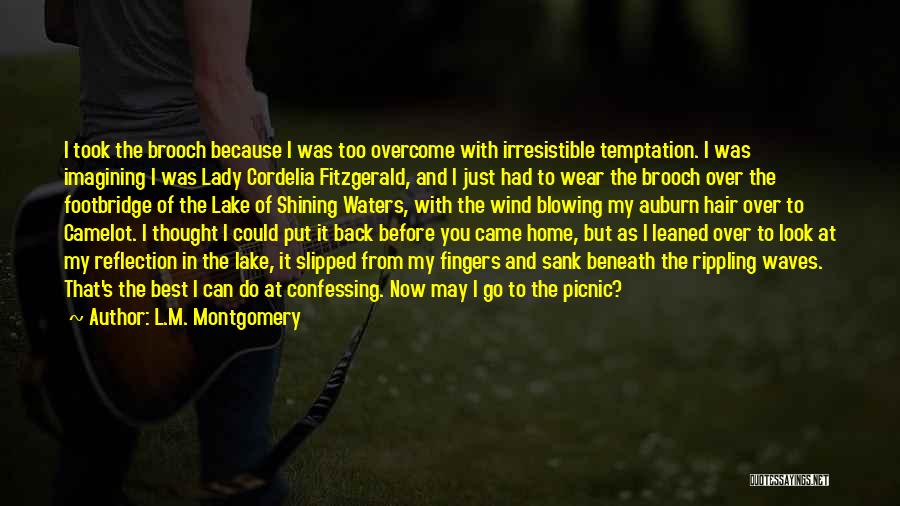 Hair Blowing In Wind Quotes By L.M. Montgomery