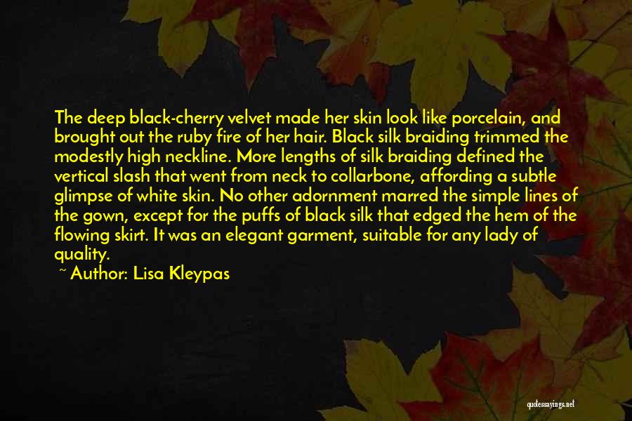 Hair Braiding Quotes By Lisa Kleypas