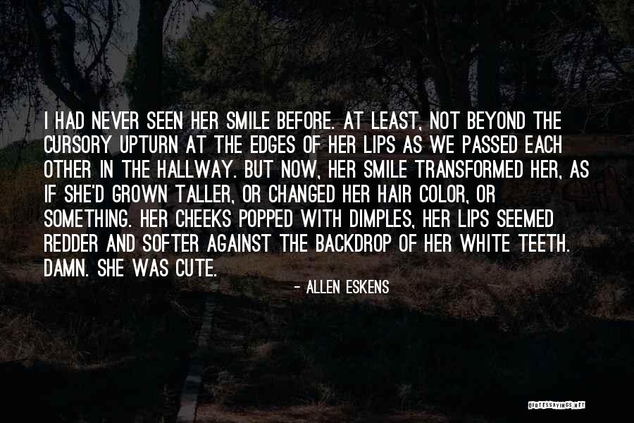 Hair Color Quotes By Allen Eskens