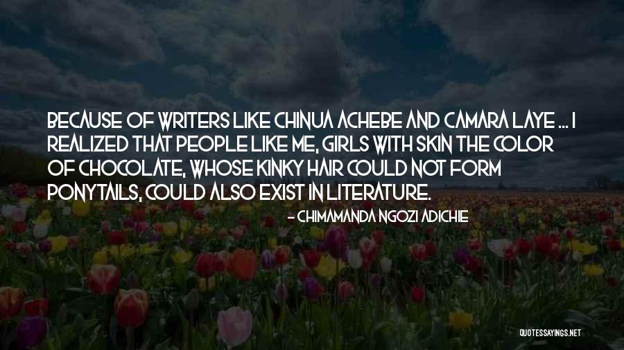 Hair Color Quotes By Chimamanda Ngozi Adichie