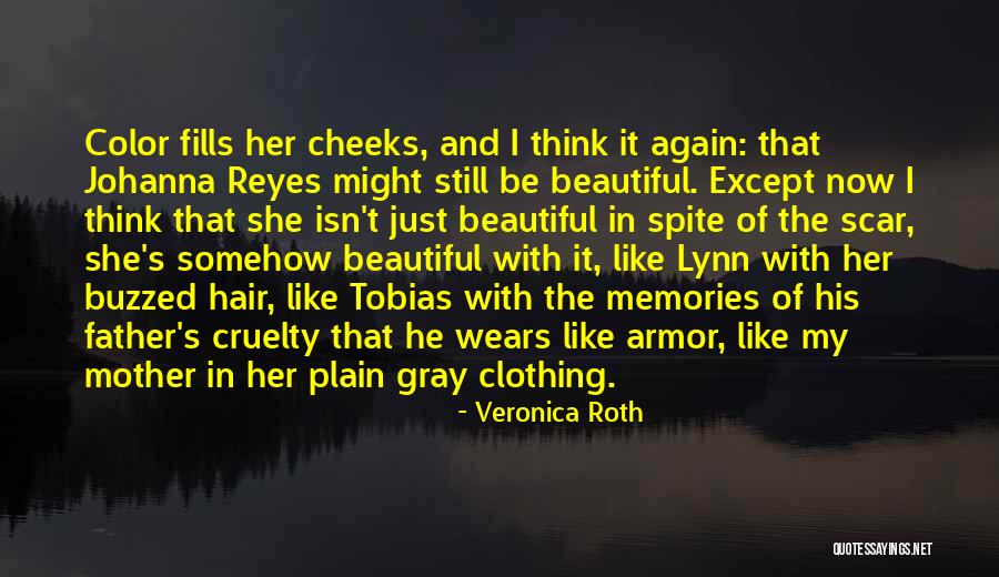 Hair Color Quotes By Veronica Roth