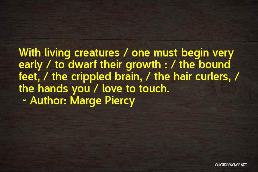 Hair Curlers Quotes By Marge Piercy