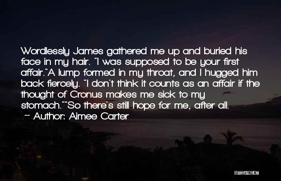 Hair In Your Face Quotes By Aimee Carter