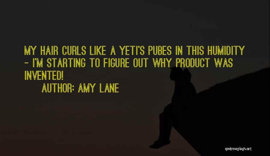 Hair Product Quotes By Amy Lane