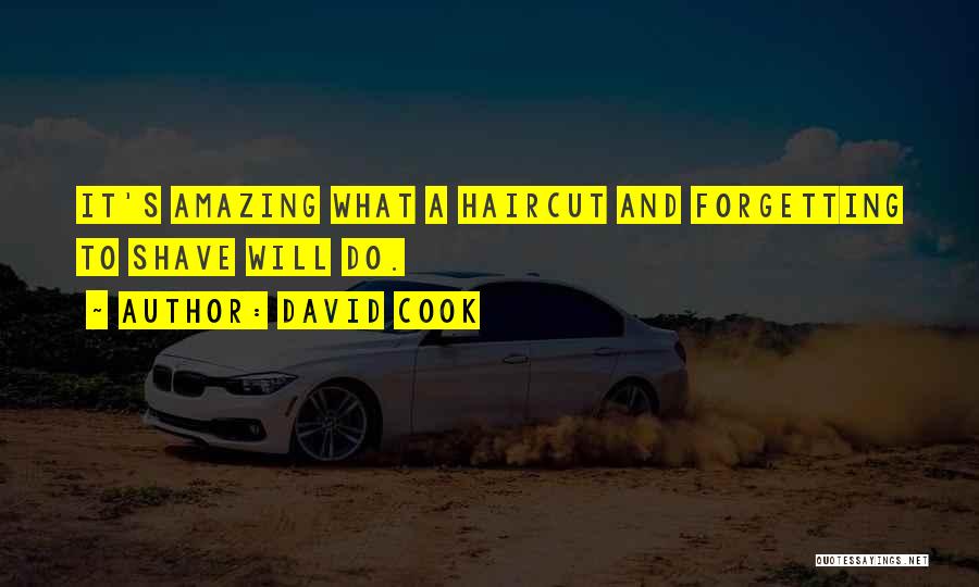 Haircut Quotes By David Cook