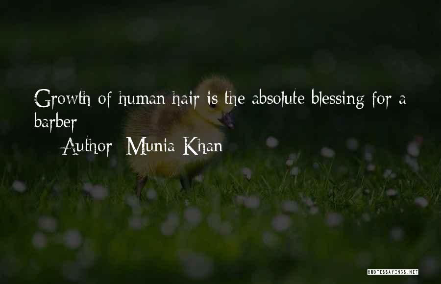 Haircut Quotes By Munia Khan