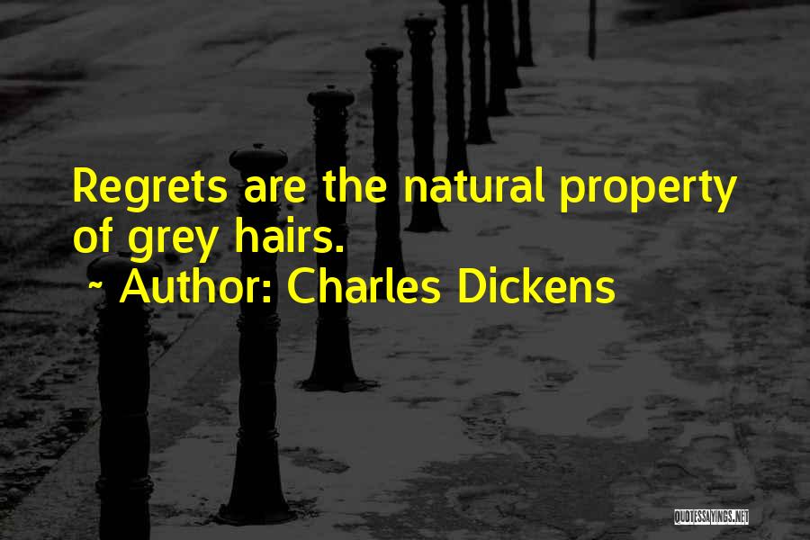 Hairs Quotes By Charles Dickens