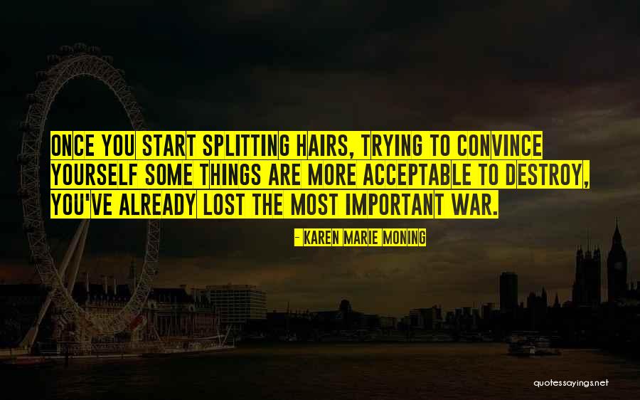 Hairs Quotes By Karen Marie Moning