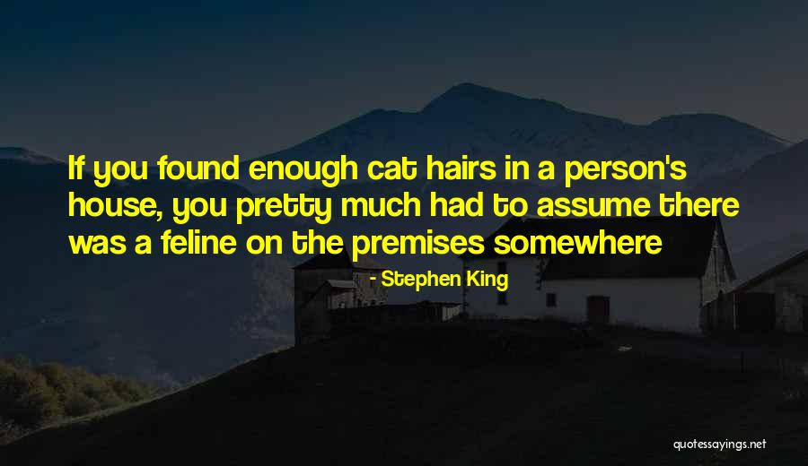 Hairs Quotes By Stephen King