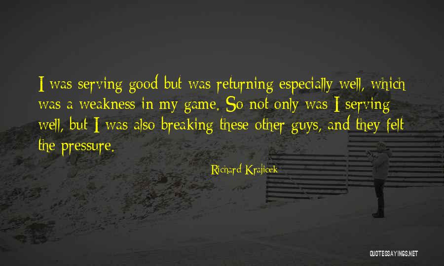Hairshirt Lyrics Quotes By Richard Krajicek Hairshirt Lyrics Quotes By Richard Krajicek