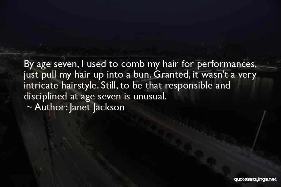 Hairstyle Quotes By Janet Jackson