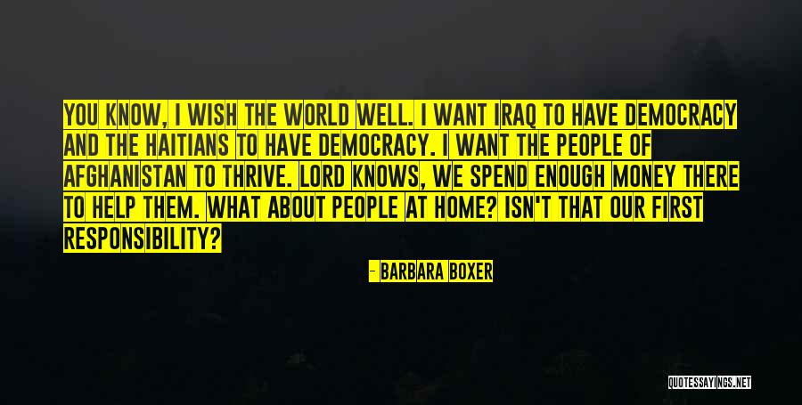 Haitians Quotes By Barbara Boxer Haitians Quotes By Barbara Boxer