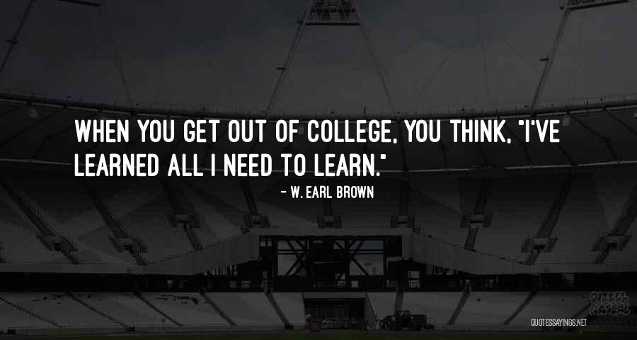 Haitis Capital Quotes By W. Earl Brown