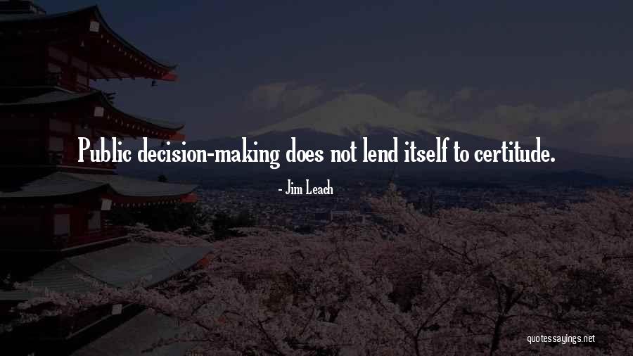 Hajdemo Sreco Quotes By Jim Leach Hajdemo Sreco Quotes By Jim Leach