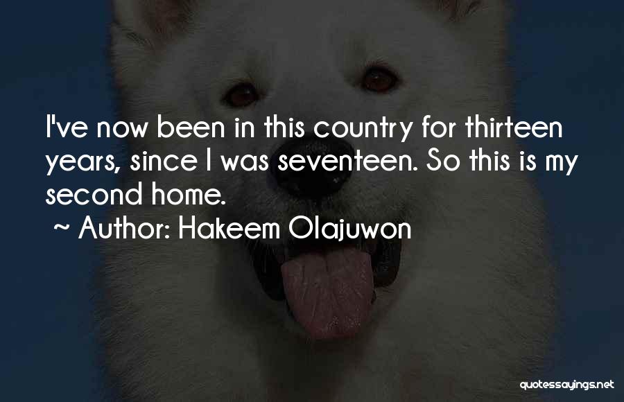 Hakeem Quotes By Hakeem Olajuwon
