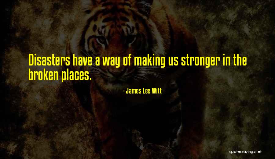 Hakimian Management Quotes By James Lee Witt