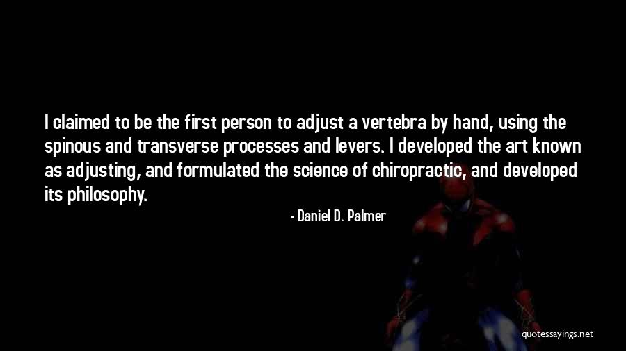 Hal 900 Quotes By Daniel D. Palmer Hal 900 Quotes By Daniel D. Palmer