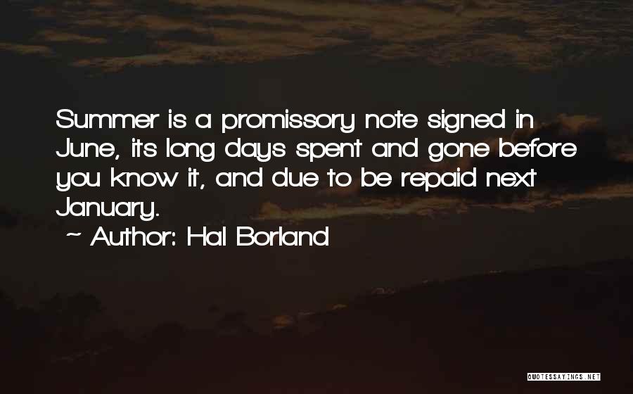 Hal Borland Quotes 1651365