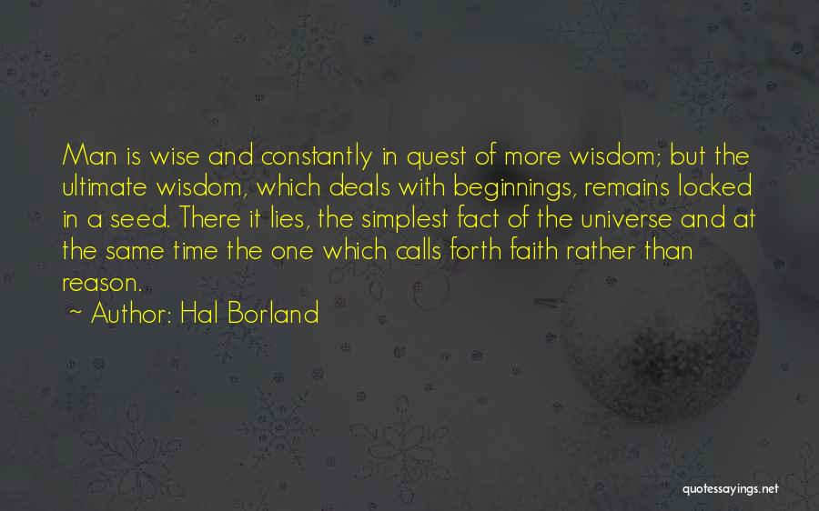 Hal Borland Quotes 1954700