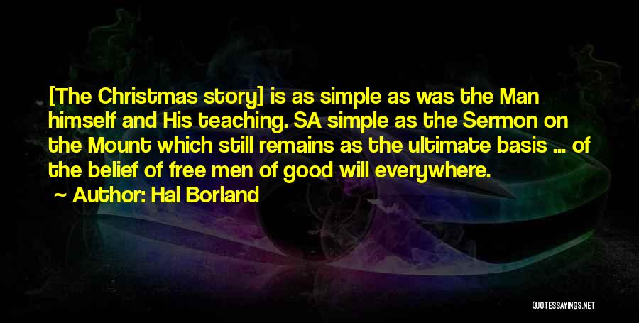 Hal Borland Quotes 1995340