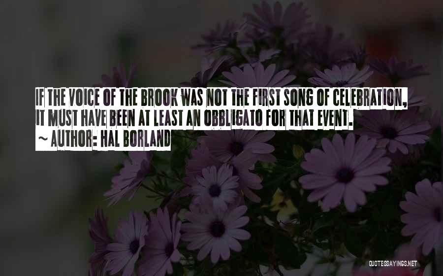 Hal Borland Quotes 323265