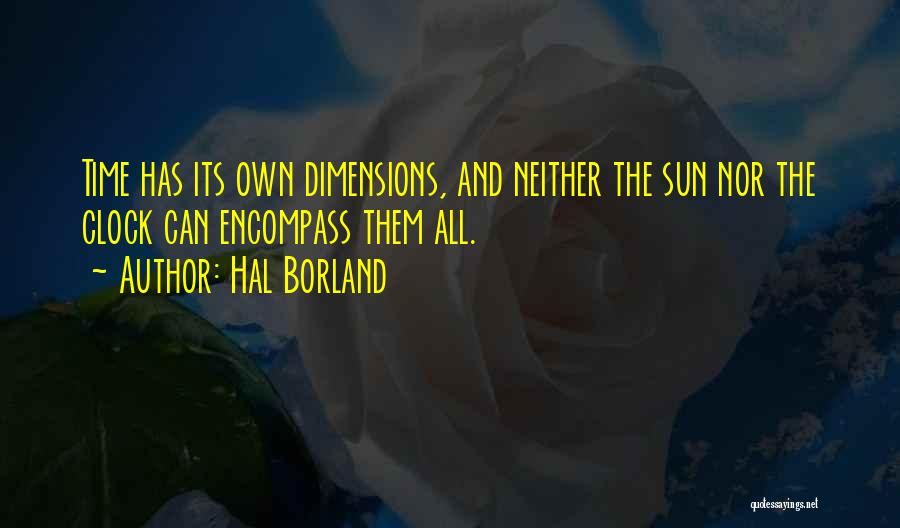 Hal Borland Quotes 562996