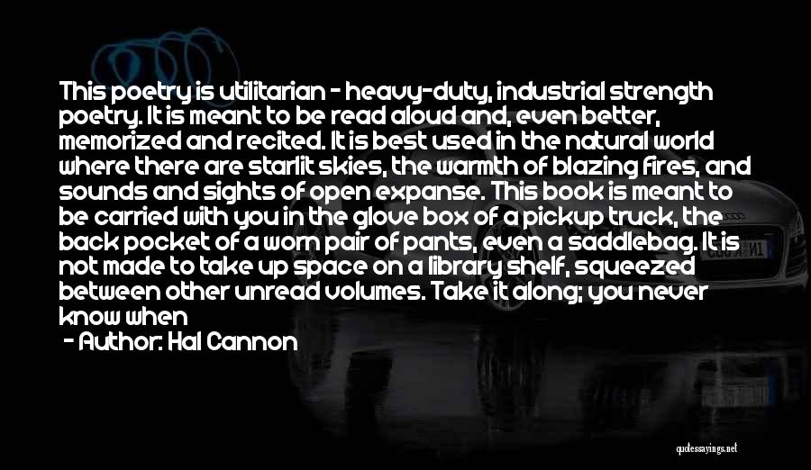 Hal Cannon Quotes 1675525