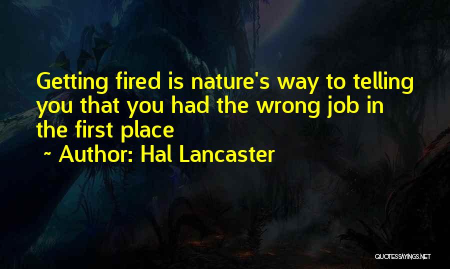 Hal Lancaster Quotes 1197826