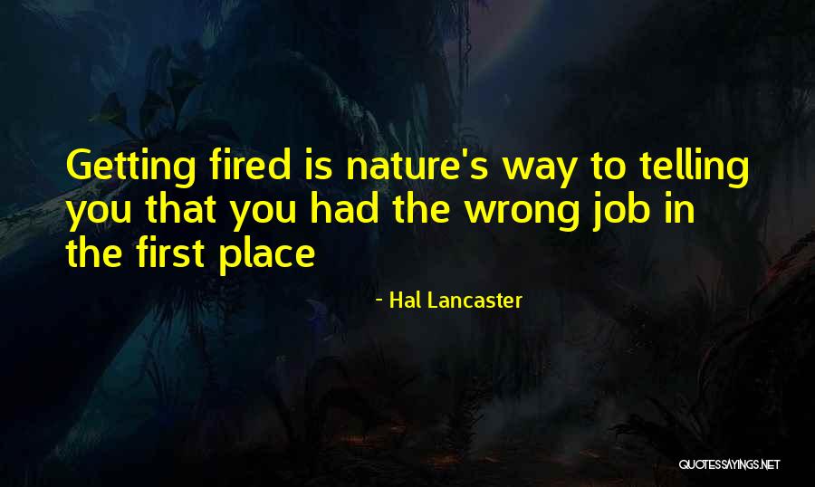 Hal Lancaster Quotes 1197826