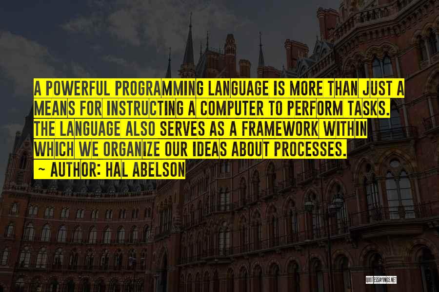 Hal Quotes By Hal Abelson