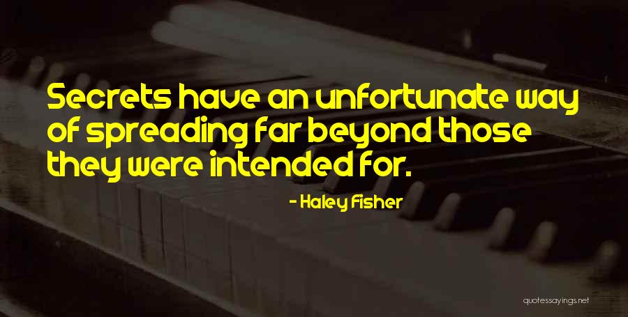 Haley Fisher Quotes 77779