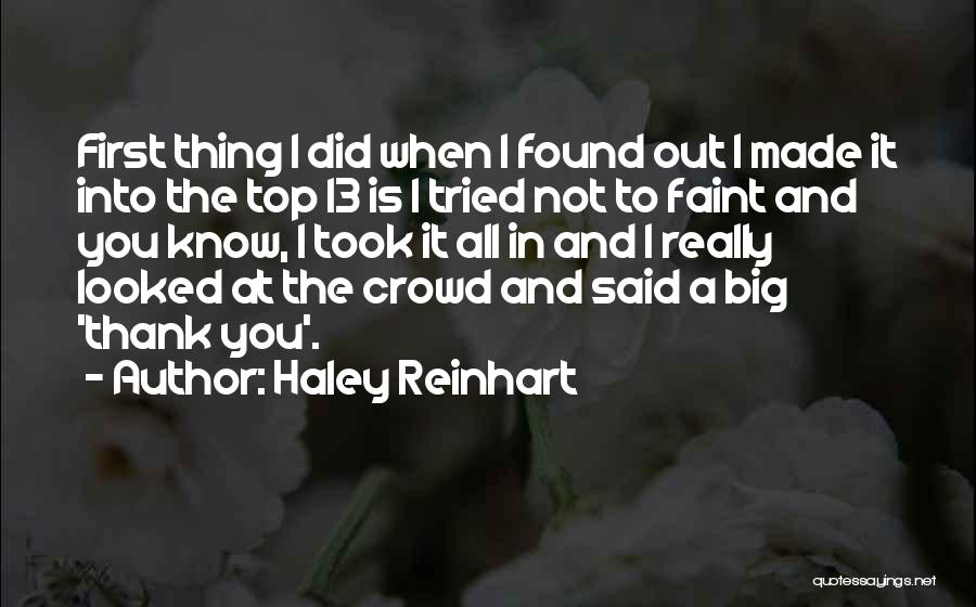 Haley Reinhart Quotes 1535095