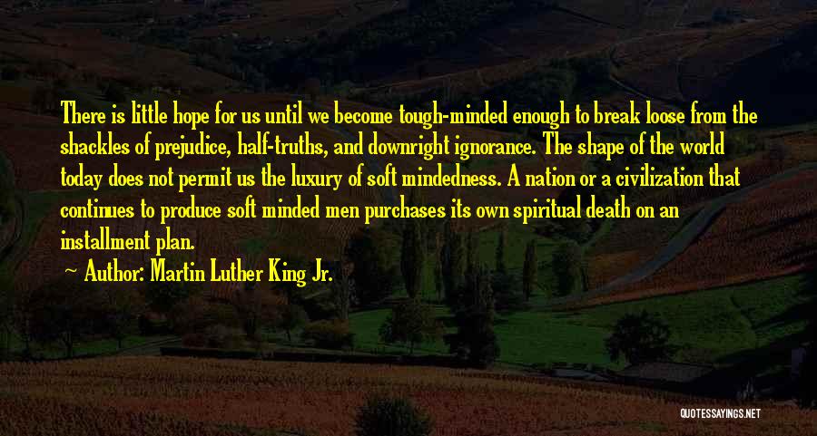 Half A King Quotes By Martin Luther King Jr.