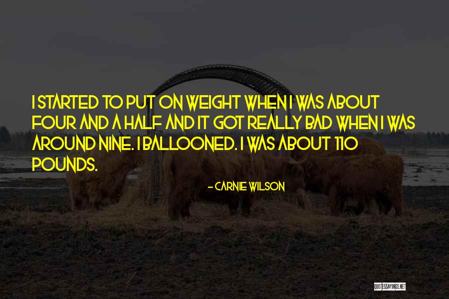 Half And Half Quotes By Carnie Wilson Half And Half Quotes By Carnie Wilson