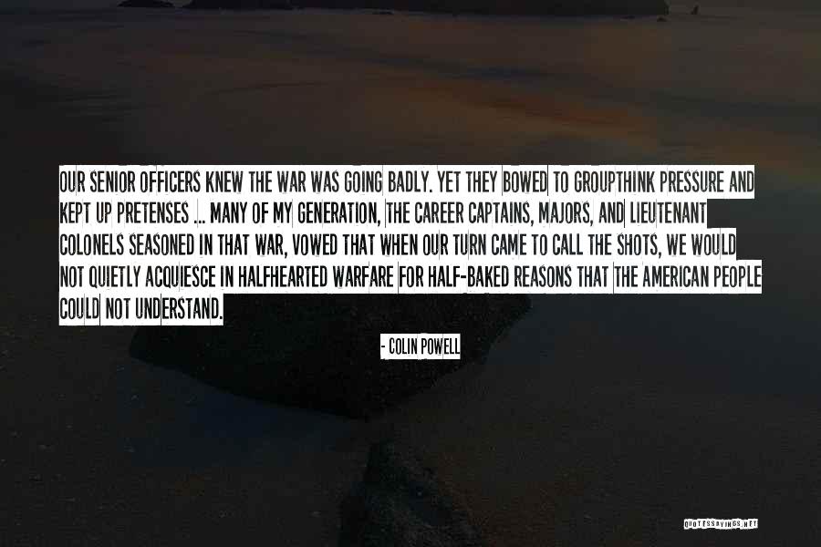 Half Baked Quotes By Colin Powell Half Baked Quotes By Colin Powell
