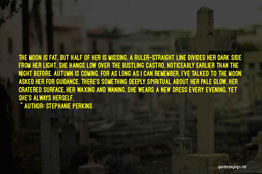 Half Dark Half Light Quotes By Stephanie Perkins