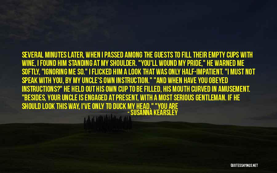 Half Empty Cup Quotes By Susanna Kearsley Half Empty Cup Quotes By Susanna Kearsley