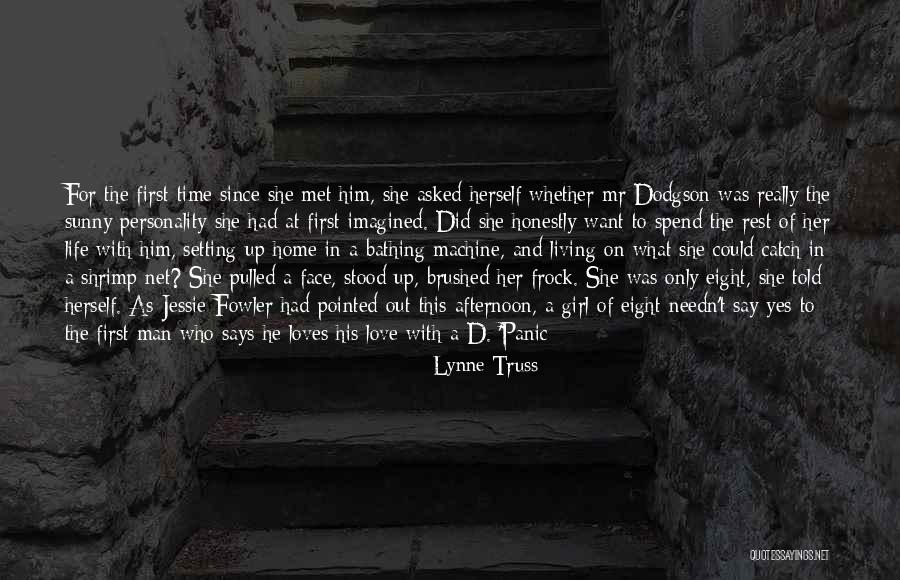 Half Face Love Quotes By Lynne Truss Half Face Love Quotes By Lynne Truss